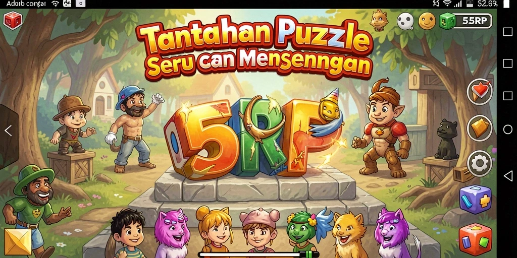 Tampilan gameplay 55RP yang menantang dan menarik.