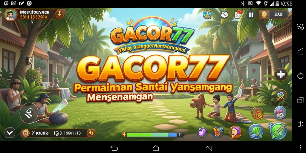 Screenshot GACOR77 menampilkan gameplay yang santai dan mengasyikkan.
