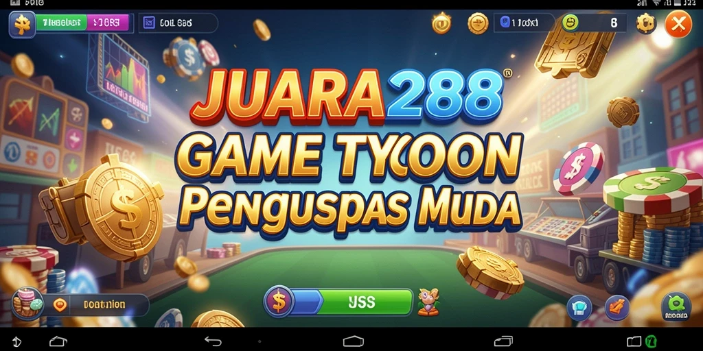 Tampilan gameplay JUARA288 dengan elemen Tycoon yang menarik.